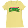 ninja geek Ladies Fitted T-Shirt