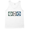 eat sleep money Tank Top
