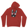 frenchie hipster Unisex Hoodie