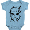 jason voorhees mask 2 Baby Bodysuit