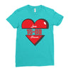 Love Ladies Fitted T-Shirt