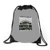 braakfast food coffee or campfires Drawstring Bags