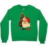 vintage santa christmas Crewneck Sweatshirt