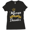 kings are born in december Ladies Fitted T-Shirt