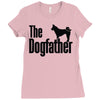 the dogfather Ladies Fitted T-Shirt
