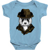 panda rorschach Baby Bodysuit