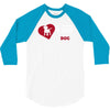 love and a dog life 3/4 Sleeve Shirt