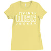 vinyl disc jockey dj Ladies Fitted T-Shirt