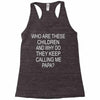 who are these children Racerback Tank