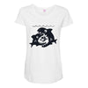 big shark little fish Maternity Scoop Neck T-shirt
