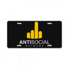 antisocial License Plate