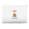 funny coffee Accessory Pouches