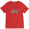 jurassic story V-Neck Tee