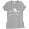 Procaffeinate Noun Ladies Fitted T-Shirt