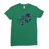alien terror from deep space Ladies Fitted T-Shirt