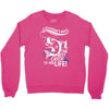 the best catch of his life! Crewneck Sweatshirt