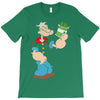 popeye spinach retro mens funny T-Shirt