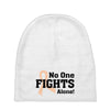 No One Fights Alone Baby Beanies