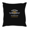 vintage genuine 1980 series all original parts Throw Pillow