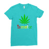 is smoke Ladies Fitted T-Shirt