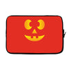 funny halloween jack o lantern kids Laptop sleeve