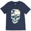 the great wave off skull V-Neck Tee