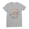 i accept cookies brown Ladies Fitted T-Shirt
