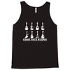 choose your weapon guitar  funny  retro music guitarist metal Tank Top