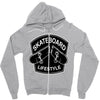 skateboard Zipper Hoodie
