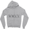 periodic table genius Zipper Hoodie