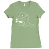 tonberry final fantasy t pug tee monster ff rpg Ladies Fitted T-Shirt