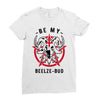 be my beelze bud Ladies Fitted T-Shirt