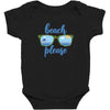Beach Please Baby Bodysuit