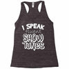 I Speak Fluent Show Tunes Racerback Tank