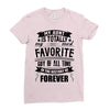 My Aunt Is Totally My Most Favorite Guy of All Time in the History of Ladies Fitted T-Shirt