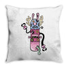 mixed up Throw Pillow
