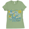 chocolatey night Ladies Fitted T-Shirt