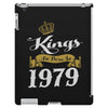 kings are born in 1979 iPad 3 and 4 Case