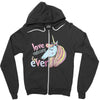 Forever Unicorn Zipper Hoodie