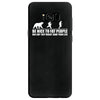 be nice to fat people bear chase funny pub joke Samsung Galaxy S8