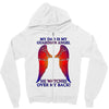 my dad is my angel Zipper Hoodie