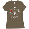 the dark side Ladies Fitted T-Shirt