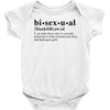 Bisexual Dictionary Baby Bodysuit