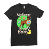 my boxer is my baby1 Ladies Fitted T-Shirt