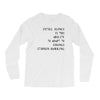 intelligence is the ability to adapt to change Long Sleeve Shirts