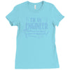 i`m an engineer so to save time lets assume i`m right Ladies Fitted T-Shirt