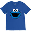 Cookie Monster Face V-Neck Tee