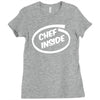 chef cook funny new Ladies Fitted T-Shirt