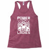 power to the cat ladies Racerback Tank