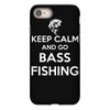 keep calm bass fishing iPhone 8